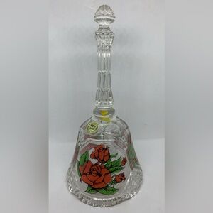 Vintage Pbo 24% Lead Crystal Bell